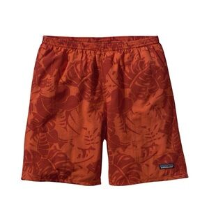 Patagonia Men's Tropical Orange Red Swim Trunks